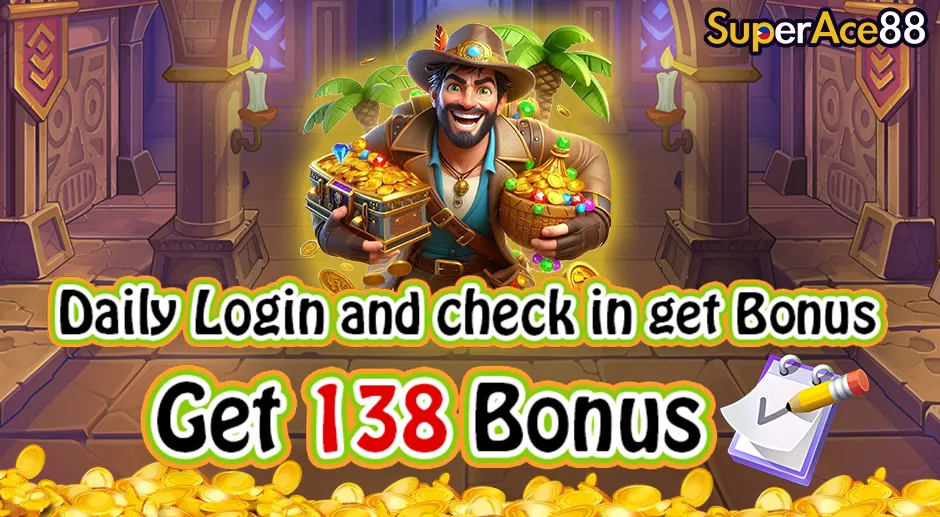 SuperAce88 promo: daily login check-in 138 bonus (ayon sa ad ng brand)